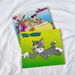 Flintstones & Tom and Jerry Coloring Books